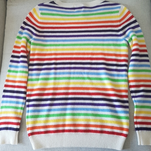 ✨HOST PICK✨ Designer Rainbow Cashmere Sweater - Picture 4 of 5